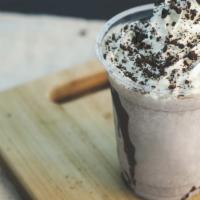 Cookies & Cream Milkshake · Homemade creamy and thick oreo shake.