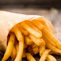 French Fries · Deep-fried golden crispy fries.