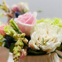 Designers Choice -Medium · Assortment of  beautiful blooms arranged in a vase.