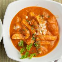 Butter Chicken  · Allergens - nuts and coconut. Tandoori chicken cooked with fenugreek, spices, butter and tom...