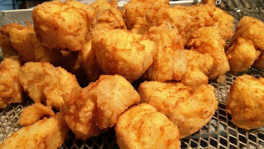 Full Pan Catfish Nuggets Meal · 