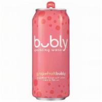 Bubly Sparkling Water Grapefruit 16Oz Can · 