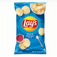 Lay'S Salt & Vinegar Chips 7.75Oz · 