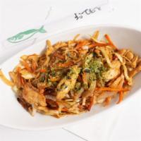 Yaki Soba · Stir-fried buckwheat noodle with your choice of protein.