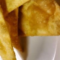 Fried Wontons (Crispy) · Eight pieces.