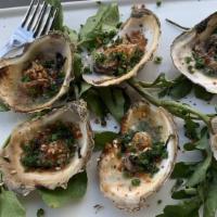 Grilled Oysters ½ Doz. · Miso Butter, Furikake
