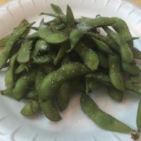 Organic Edamame · Lightly salted organic sweet and young soybeans.