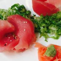 Tuna Sashimi · 3 pieces Maguru.