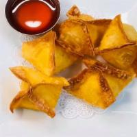 Crab Wonton (5) · Cream cheese mixed with imitation crab stick wrapped in wonton skin served with sweet and so...