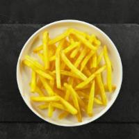 Fly High Fries · A fav for sure! Idaho potatoes fried until golden crisp. Your choice of seasoning.