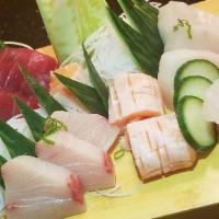 Sashimi Platter · Fresh sashimi of the day (15 pcs).