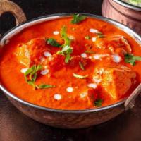 Chicken Tikka Masala · chicken breast cooked with tomato and onion simmered in creamy sauce