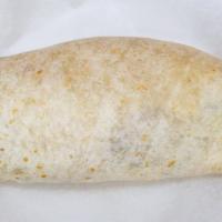 Burrito  De Pollo · with rice, beans,  pico de gallo and sour cream