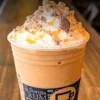 Caramel Crunch Swirl · It is a blended beverage with espresso, caramel sauce, and heath. Calories: 432 | 646 | 814.