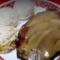 Roast Pork  · (Meal) Comes with 2 scoops of rice and 1 scoop of macaroni salad