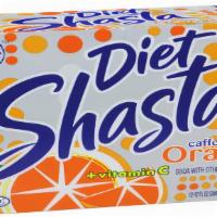 Shasta Diet Orange · 12oz Diet Orange Shasta cans, chase the calorie clouds away with this sweet, just-picked ora...