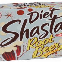 Shasta Diet Rootbeer · 12oz Diet Rootbeer Shasta cans, experience the rich, frosty-mug flavor of the old west, with...