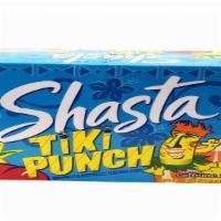 Shasta Tiki Punch · 12oz Tiki Punch Shasta, Tiki Punch brings the tropics to your taste buds.