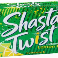 Shasta Twist · 12oz Lemon Lime Twist Shasta cans, this classic combination of zesty lime & tangy lemon brin...