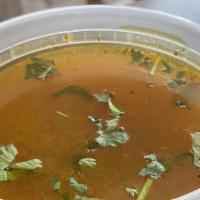 Rasam · South indiantraditional natural spiced soup. VG.