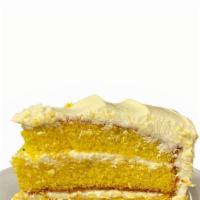 Lemon Cake · Decadent 3 layer Lemon cake