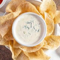 Jalapeno Dip · A classic, white cheese dip.