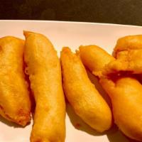 Veggie  Boneless Chicken (Seitan) 10-12 Pieces · Breaded deep fried Seitan strip. Vegan 🌱