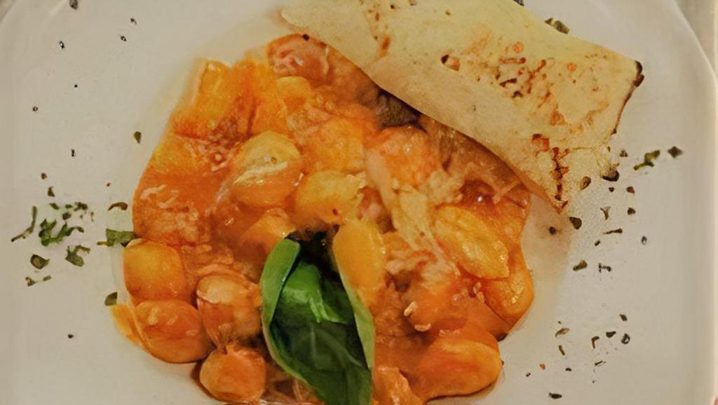 Gnocchi Alla Sorentina · fresh mozzarella, tomato sauce , basil