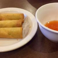 Crispy Rolls (3Pc) · Cabbage, carrot, onion, wheat paper, served with duck sauce.