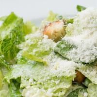 Caesar Salad · Romaine, parmesan, croutons, Caesar dressing.