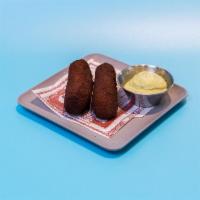 Chicken Croquetas · béchamel-based cuban fritters with chicken