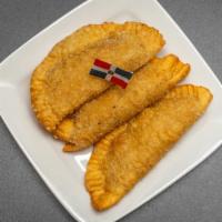 Pastelitos / Empanadas · Fried stuffed pastry , choice of cheese , beef or chicken
