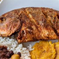 Fried Red Snapper & 2 Sides · Deep Fried Red Snapper