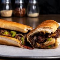 The Classic Philly Cheesesteak Sub (12