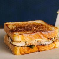 Billie Jean Melt · Grilled Chicken, Texas Toast, American Cheese, Onions, Jalapeno