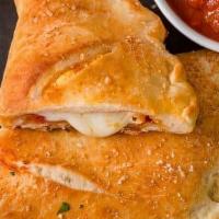 Create Your Own Calzone · Mozzarella Cheese, & Your Choice of Toppings.. Served With Side of Marinara Sauce.