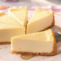 Plain Cheese Cake · Creamy, NY-style cheesecake with a sweet graham crust.