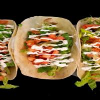 Five Tacos · Our fresh tacos are delicious any way you like it.  Each taco comes with a fresh flour torti...