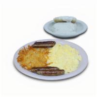 Biscuit & Gravy Combo · A buttermilk biscuit smothered with country gravy. Served with two eggs your way, hash brown...