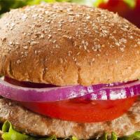Turkey Burger Sandwiches · may, grilled onion, iceberg lettuce &tomato