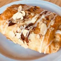 Almond Croissant · almond paste, toasted almonds