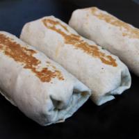 Burrito · Your choice of meat, beans, cheese and cilantro