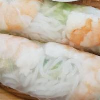 Gỏi Cuốn (2) · Summer Rolls with Shrimp & Pork or Shrimp & Chicken.