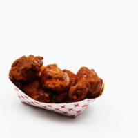 6 Pieces Chicken Wings · With your choice of Buffalo, BBQ or Sweet Crunchy Chili Garlic Sauce.