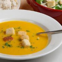 Soup & Salad Special · A bowl of soup with your choice of Mediterranean, Fattoush, or Greek salad.