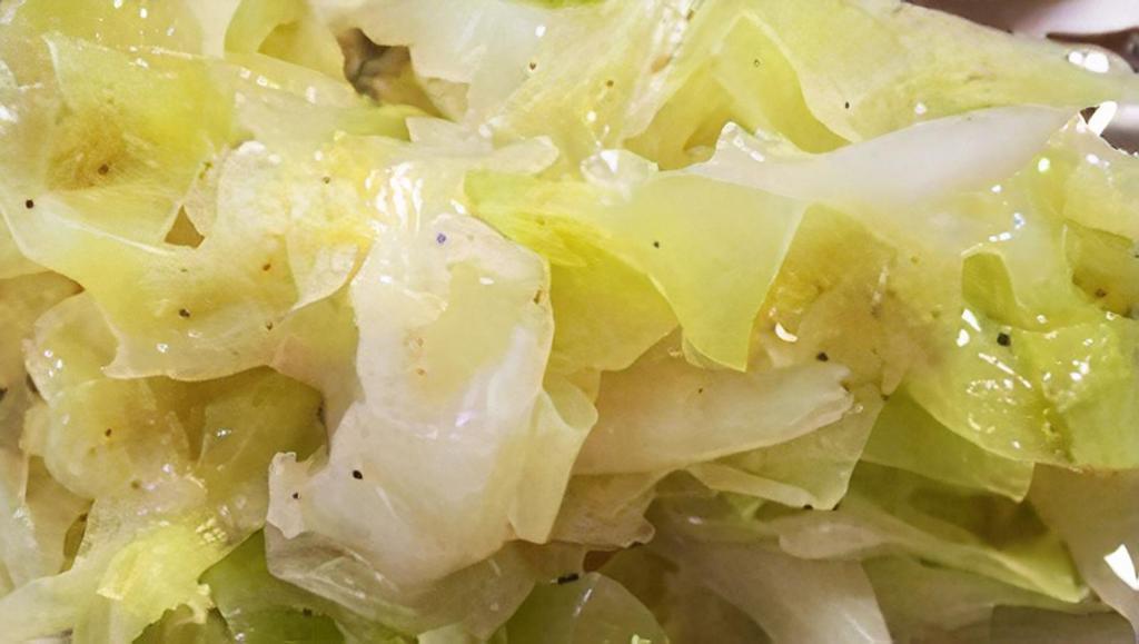 Cabbage · Steamed Cabbage