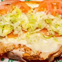 #T. Hot Turkey & Provolone Cheese · With lettuce and tomatoes. Add Mayo, Mustard upon request.
