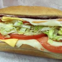 #23. Combination Sub · Turkey, Genoa salami, roast beef, ham American and provolone cheese. The following subs topp...
