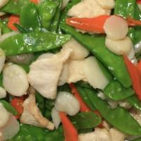 Chicken With Snow Peas · 