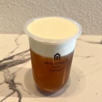 Cheese Oolong Tea/芝士金观音 · High-Quality Golden Oolong Tea with our signature Cheese Foam.